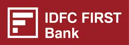 IDFC FIRST Bank logo.